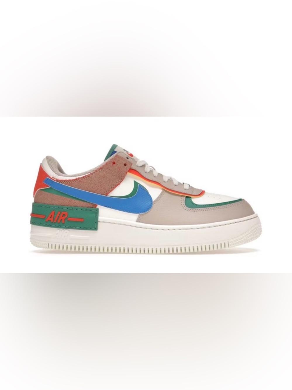 Nike Air Force 1 - sail signal blue green 

Hard to find and so popular